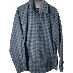 5.11 Tactical checked snap down long sleeve shirt size L
